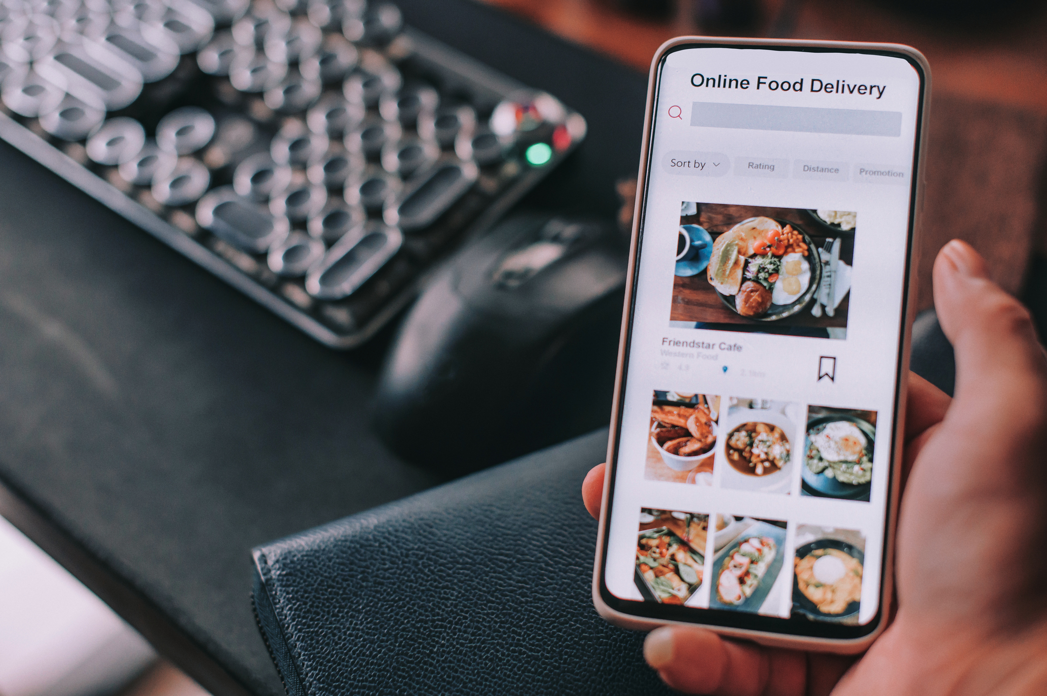 mobile friendly ordering for a restaurant